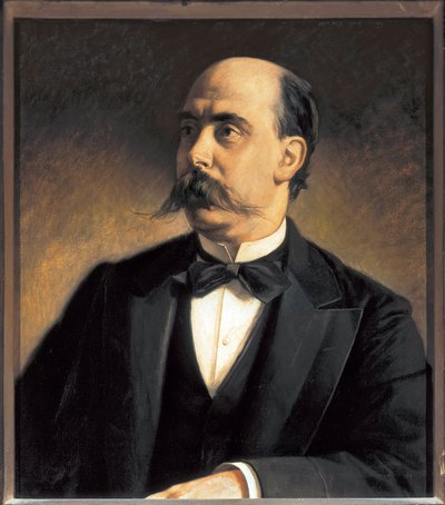 Portrait of Emilio Castelar by Ignacio Suarez Llanos