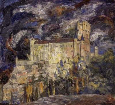 Alcazar of Segovia – 1925 by Ignacio Zuloaga y Zabaleta