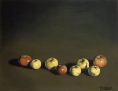 Still Life with Eight Apples by Ignacio Zuloaga y Zabaleta
