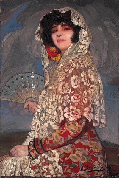 Cousin Candida by Ignacio Zuloaga y Zabaleta