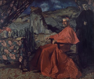 The Cardinal – 1912 by Ignacio Zuloaga y Zabaleta
