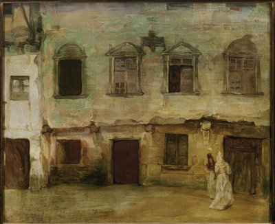 Ignacio Zuloaga / Street in an Old Castilian Town – 1894 by Ignacio Zuloaga y Zabaleta