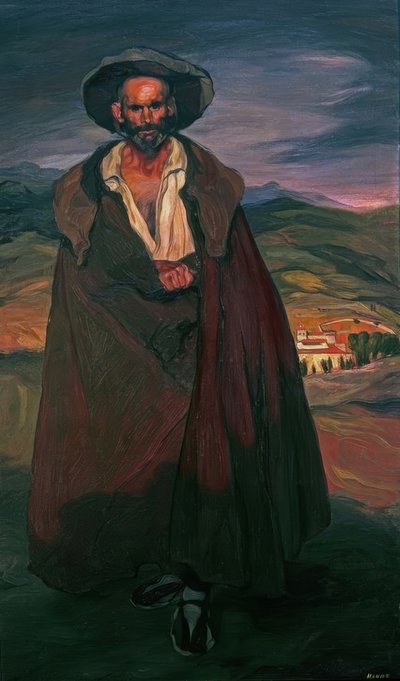 Man from Segovia by Ignacio Zuloaga y Zabaleta