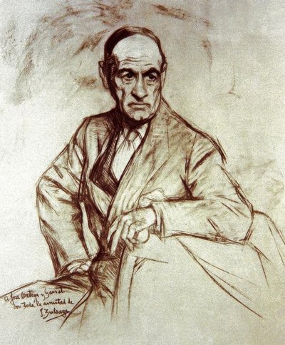 José Ortega y Gasset (1883–1955) – Spanish Philosopher and Essayist of the 20th Century by Ignacio Zuloaga y Zabaleta