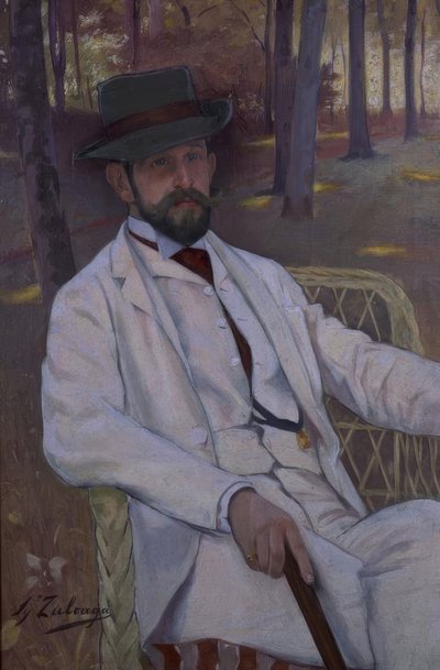 Portrait of the Marquis of Villamarciel – circa 1892 by Ignacio Zuloaga y Zabaleta