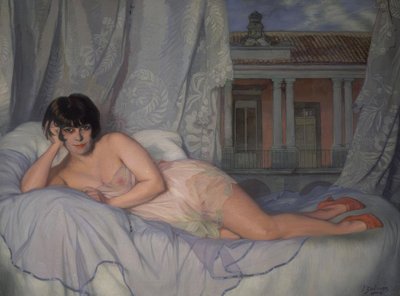 Mrs. Escardo – 1927 by Ignacio Zuloaga y Zabaleta