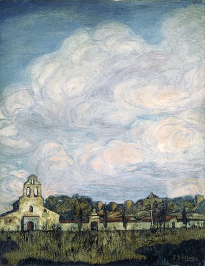 The Cemetery of Avila, 19th/20th Century by Ignacio Zuloaga y Zabaleta