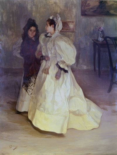Two Friends by Ignacio Zuloaga y Zabaleta