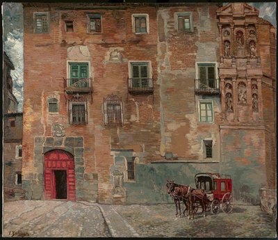 House of the Bishop of Tarazona, Early 1930s by Ignacio Zuloaga y Zabaleto