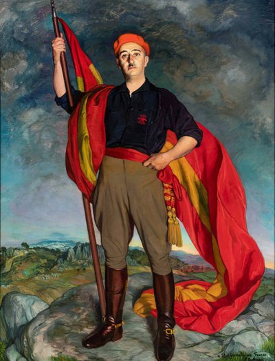Portrait of Francisco Franco by Ignacio Zuloaga y Zabaleto