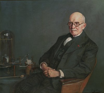 Portrait of the physicist Édouard Branly, c. 1920 by Ignacio Zuloaga y Zabaleto