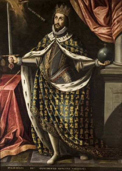 King Ferdinand el Santo by Ignacio de Ries (c. 1612-1661) by Ignacio de Ries