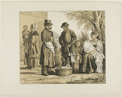 Scenes from Russian Folk Life by Ignatii Stepanovich Shchedrovskii