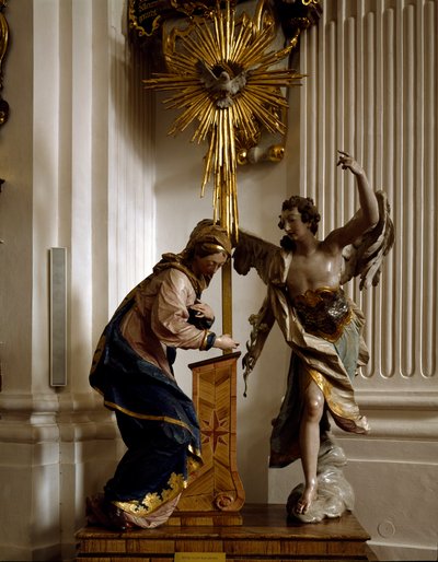 The Annunciation by Ignaz  Gunther