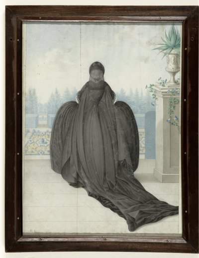 Portrait of Empress Maria Theresa of Austria by Ignaz Manzador