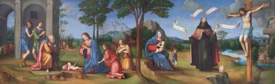 Vision of St Augustine by Il (1450-1517) Francia