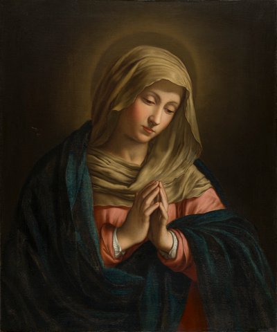 The Virgin at Prayer by Il  Sassoferrato