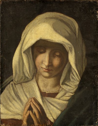 The Virgin in Prayer by Il  Sassoferrato