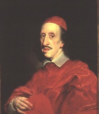 Portrait of Cardinal Leopold de Medici by Il  Baciccio
