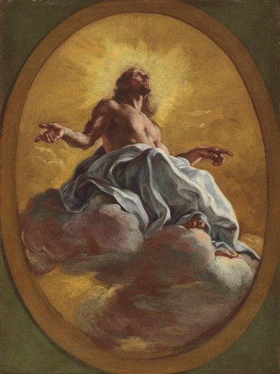 Christ in Glory by Il Baciccio