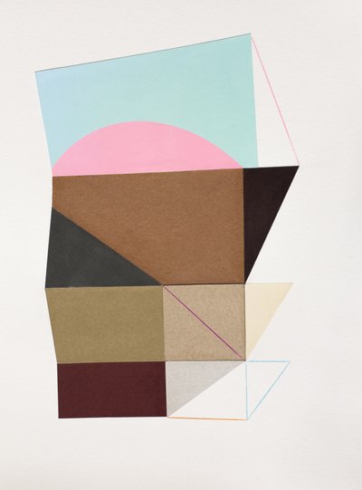 Geometric Color Shapes by Ildefonso Martín