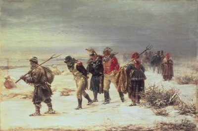 In the Year 1812 (The Retreat from Moscow) 1873 by Illarion Mikhailovich Pryanishnikov