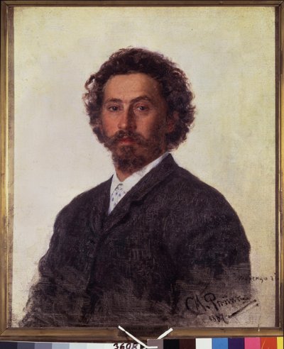 Self Portrait by Ilya Efimovich Repin