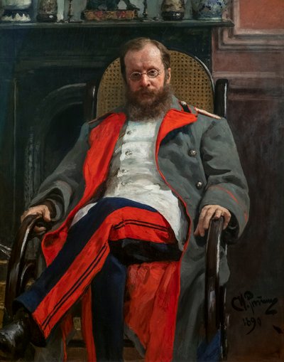 Cesar Cui by Ilya Efimovich Repin