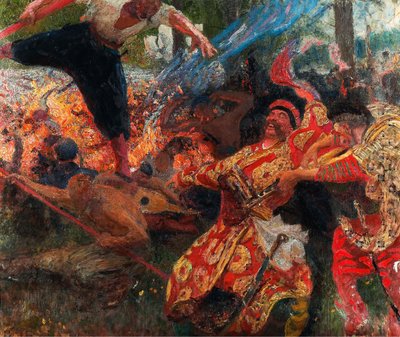 Hopak by Ilya Efimovich Repin