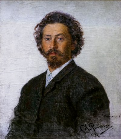 Ilya Repine Self-Portrait by Ilya Efimovich Repin
