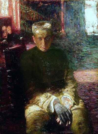 Portrait of Alexander Kerensky by Ilya Efimovich Repin