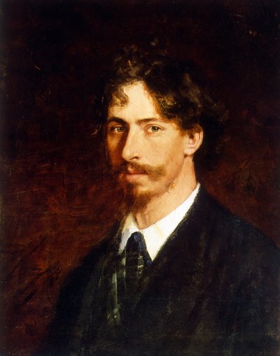 Portrait of Ilya Repin by Ilya Efimovich Repin