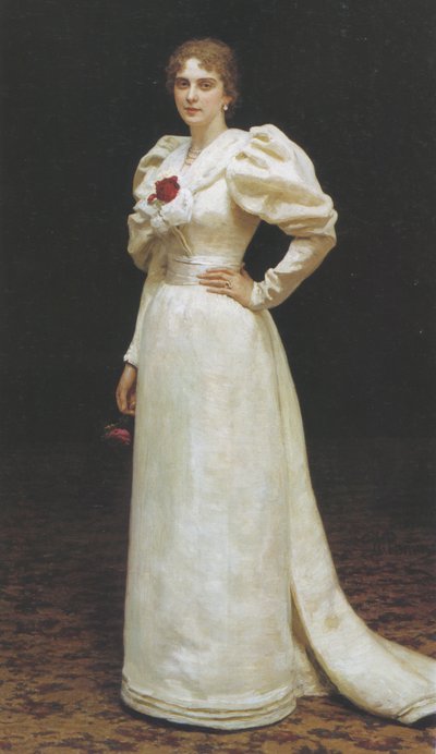 Portrait of Lyudmila Petrovna Steinheil, 1895 by Ilya Efimovich Repin