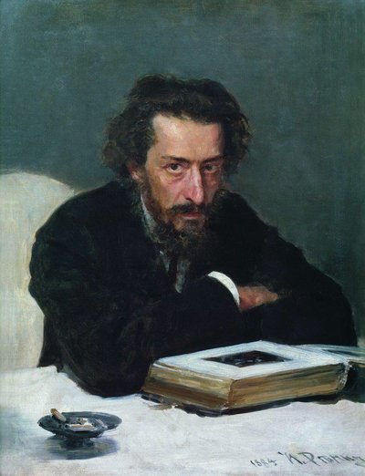 Portrait of composer Pavel Ivanovich Blaramberg by Ilya Efimovich Repin