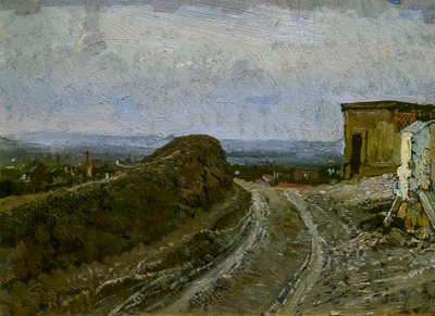 Route de Montmartre, Paris by Ilya Efimovich Repin