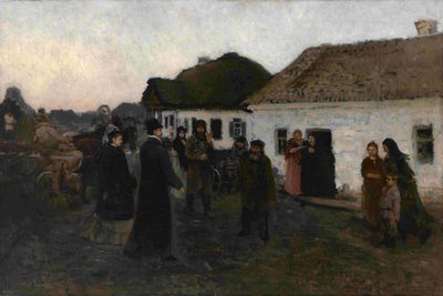 Returning Home by Ilya Efimovich Repin