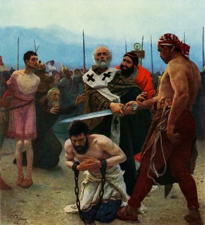 St. Nicolas saves the lives of Innocent People, 1888 by Ilya Efimovich Repin