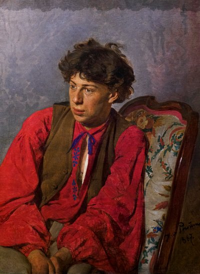 Vassili Repine by Ilya Efimovich Repin