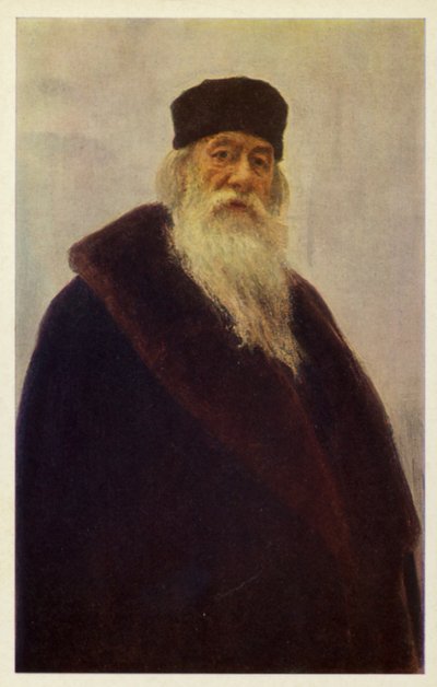 Vladimir Stasov, Russian music and art critic by Ilya Efimovich Repin
