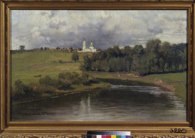 View of the Village Varvarino by Ilya Efimovich Repin