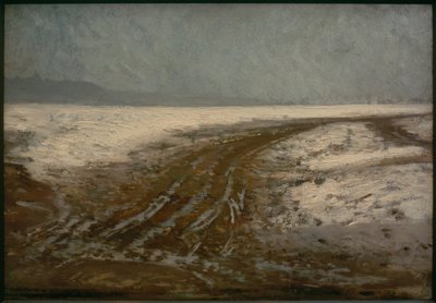 Path (Road in the Snow) by Ilya Efimovich Repin