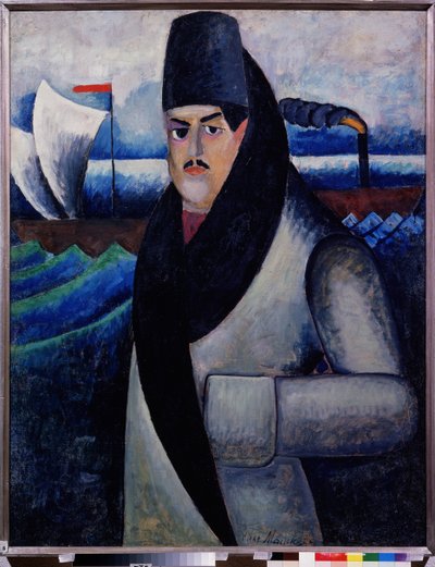 Self Portrait by Ilya Ivanovich Mashkov