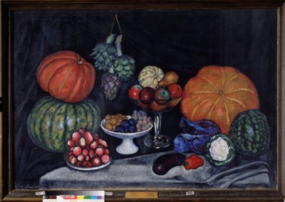 Vegetables. Still Life by Ilya Ivanovich Mashkov