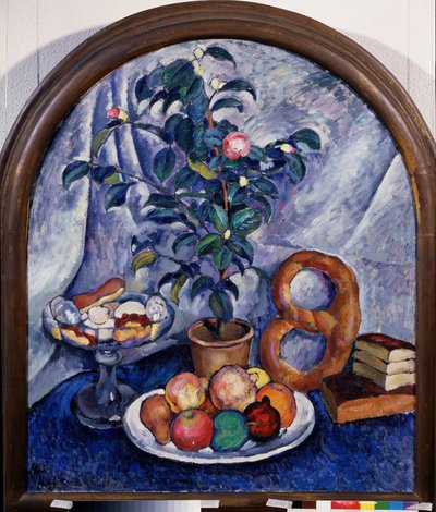 Still Life. Camellia by Ilya Ivanovich Mashkov