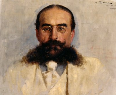 Portrait of Vladimir I. Nemirovich-Danchenko 1858-1943, 1899 by Ilya Savvich Galkin