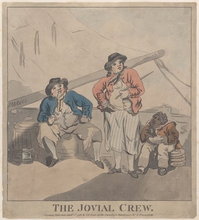 The Jovial Crew, October 1, 1786 by Imitator of Thomas Rowlandson.