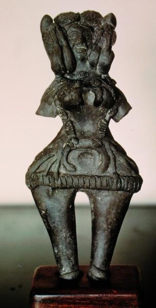 Figure of a Mother Goddess, Mauryan, from Uttar Pradesh by Indian