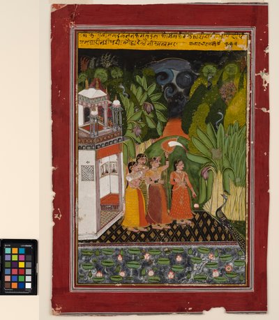 A Heroine waits for her Hero, c.1740 by Indian School