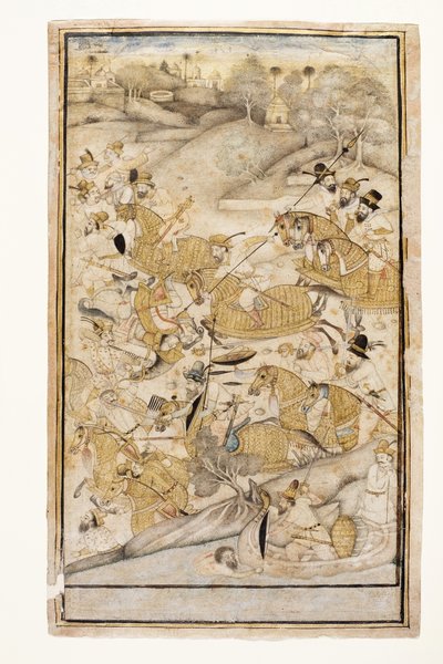 A Battle Fought by Europeans by Indian School