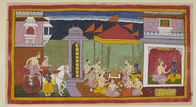 Vasistha Arrives at Rama